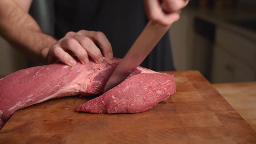 Cooking Beef Tenderloin cut